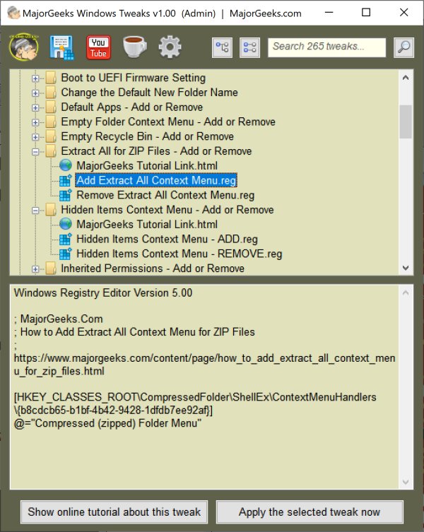 majorgeeks-windows-tweaks-interface