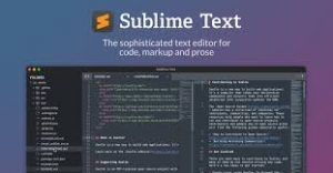 Sublime text - text editor